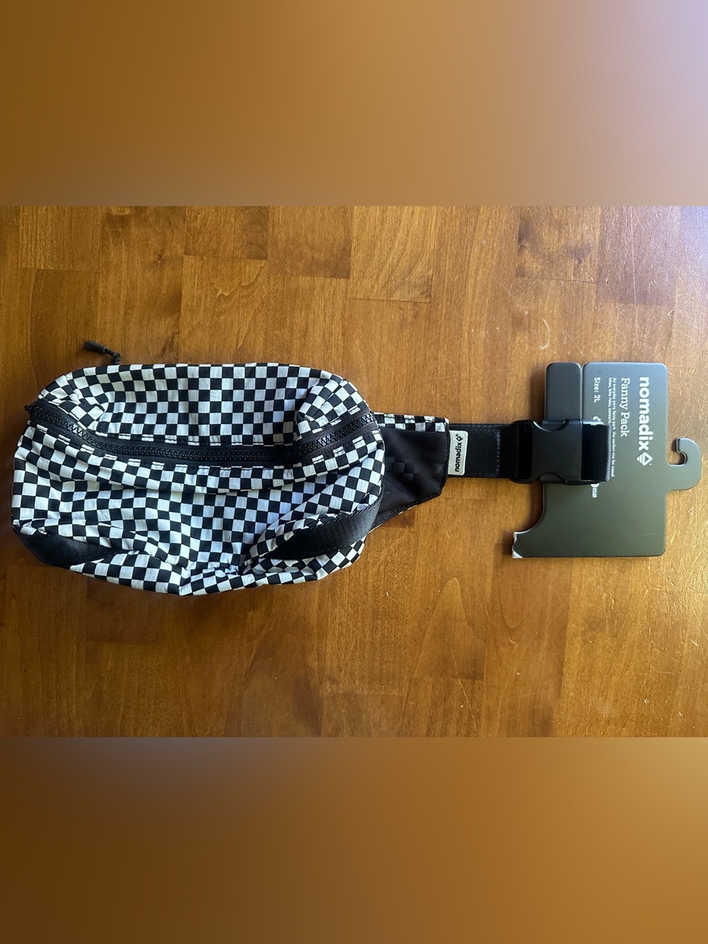 Nomadix Black & White Fanny Pack